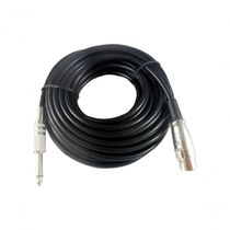 Cabo Microfone P10 Mono X Cannon 10m