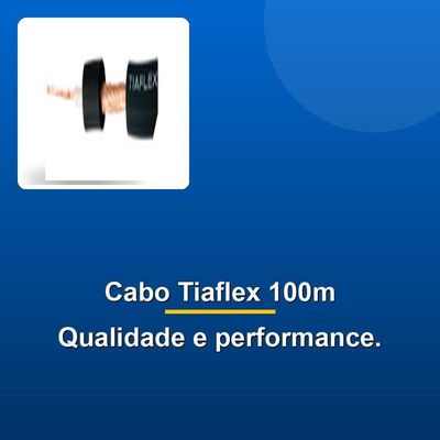 Cabo Guitarra Tiaflex 100m 0,50mm Bordô