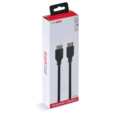 Cabo Displayport Macho P- Hdmi 2.0 2m