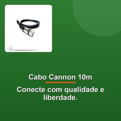 Cabo Cannon Macho Fêmea 10m