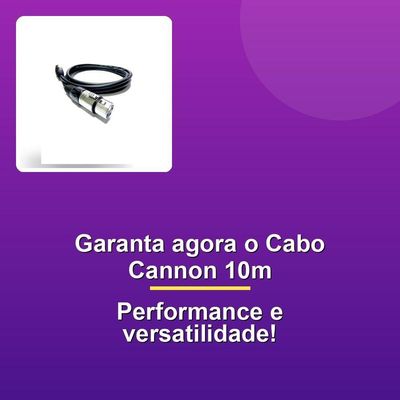 Cabo Cannon Macho Fêmea 10m