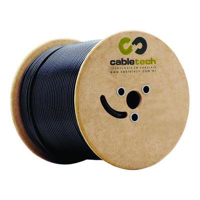 Cabo Coaxial Cabletech Rge-59 67% 305m Preto