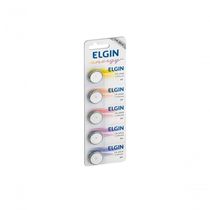 Bateria Lithium Elgin Cr2016 3v C- 5 Unid.