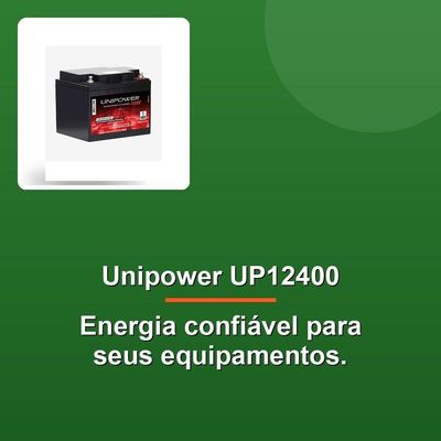 Bateria Unipower 12v 40ah Up12400 M6