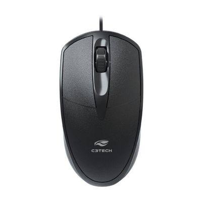 C3 Tech Mouse Usb Ms-31bk Preto