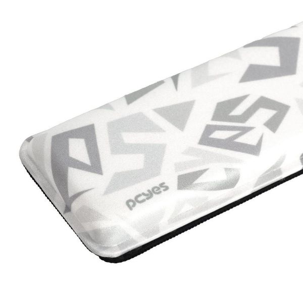 Apoio De Pulso Ergonômico Pcyes White Ghost