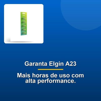 Bateria Alcalina Elgin A23 C- 5 Unid.