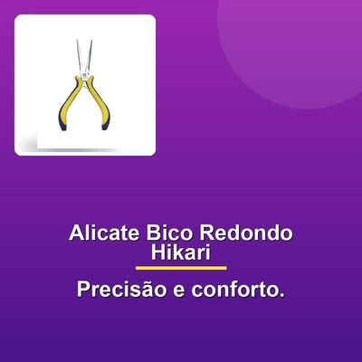 Alicate Bico Redondo Longo Hikari 6" 150mm
