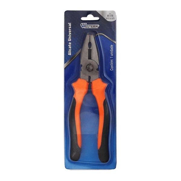 Alicate Universal Western 8" La-pt