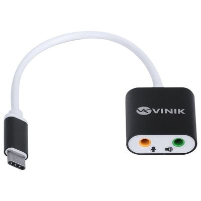 Adaptador Fone P2 3.5mm Duas Vias Usb-c Adfmusbtc