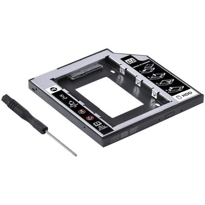 Adaptador Caddy Hd-ssd Gaveta Dvd Notebook Sata 9.5mm