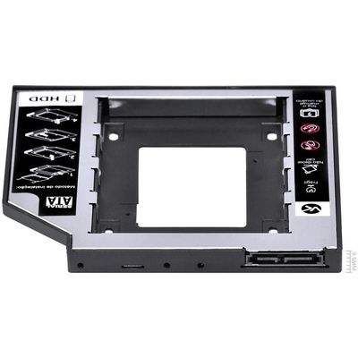 Adaptador Caddy Hd-ssd Gaveta Dvd Notebook Sata 9.5mm