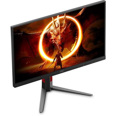 Monitor Gamer 27" AOC AGON G4 Quad 27 Q27G4F/57 180Hz 0,5ms IPS G-SYNC Preto e Cinza