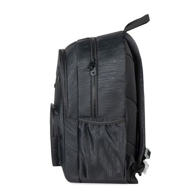 Kit Mochila Escolar Feminina + Lancheira Térmica BG Charms Preta