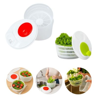 Centrifugador Manual para Secar Salada Escorredor Removível