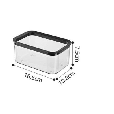 Conjunto 3 Potes Herméticos de Plástico 750ml/1700ml/2600ml