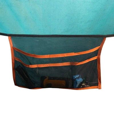 Barraca Iglu Verde 4 Pessoas Camping Piso Térmico Sobre Teto