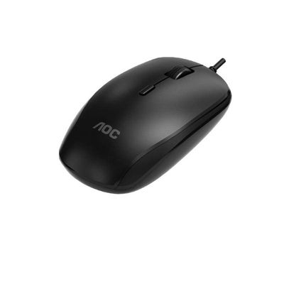 Kit Teclado ABNT2 e Mouse 2000 DPI Com Fio Preto USB