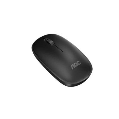 Mouse Óptico AOC Sem Fio 1200 DPI Preto Wireless MS200