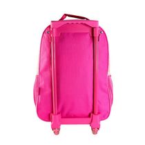 Kit Mochila Infantil Escolar c/ Rodinha 3 Pçs Princesas Rosa