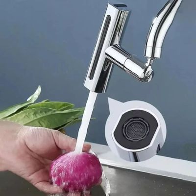 Extensor Giratório para Torneira 360 Graus 04 Tipos de Jatos