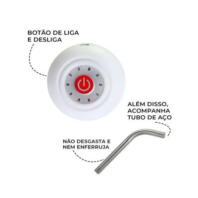 Bomba Recarregável USB para Galão de Água 05/10/20 Litros
