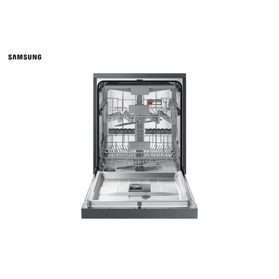 Lava-louças Samsung Black Inox com 14 Serviços, Limpeza Silenciosa e Display LED - 220V