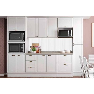 Cozinha Completa Carraro 9 Peças Bella C9P24 Branco