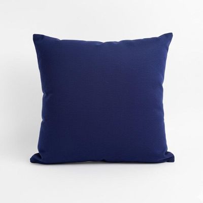 Almofada Decorativa Suede Digital Azul Escuro