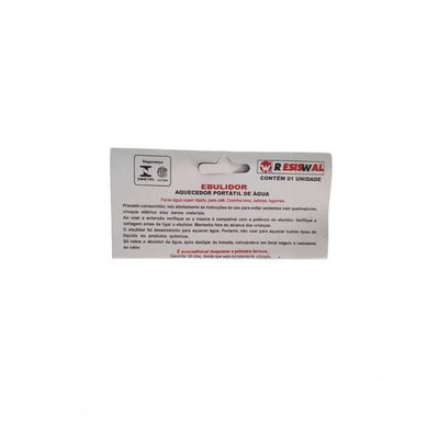 Ebulidor Resiswal Wk Garrafa Termica Inox 1000w/220v