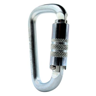 Mosquetão Em Aço 50kn Automático Usclimb Ce Uiaa Keylock
