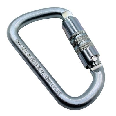 Mosquetão Em Aço 50kn Automático Usclimb Ce Uiaa Keylock