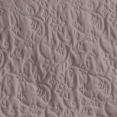 Cobre Leito Colcha Queen Mobili 03 Peças - Lavanda - 100% Poliéster