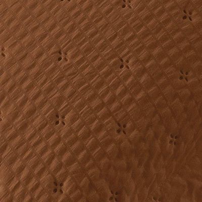 Kit Cobre Leito Colcha Pequim King Dupla Face 3 Peças - Terracota - 100% Poliéster