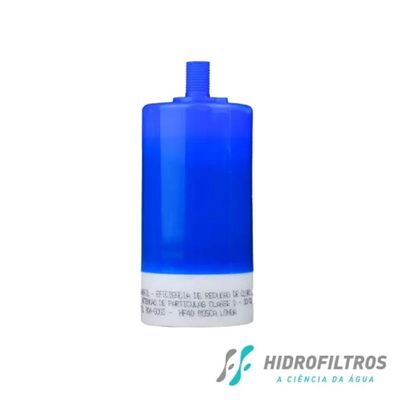 Kit 02 Un Refil Hf40 Rosca Curta Hidrofiltros P- Bica Movel