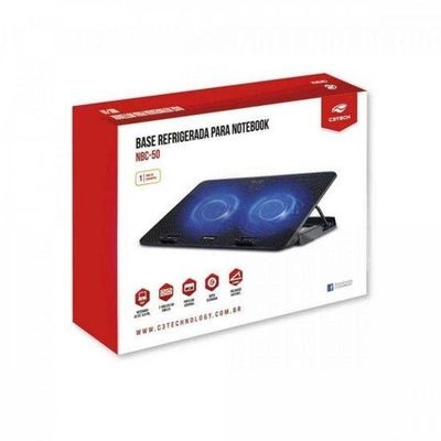 Suporte Notebook Cooler Nbc-50bk C3tech