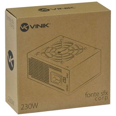 Fonte Gabinete Slim Sfx 230w Real Bivolt Corp