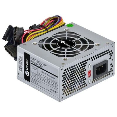 Fonte Gabinete Slim Sfx 230w Real Bivolt Corp