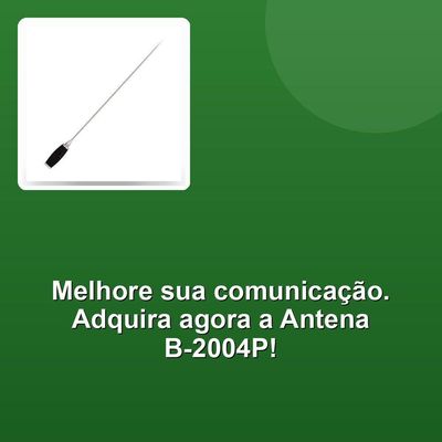 Antena Móvel B-2004p Pop 1-4 Onda Px Base Poliuretano