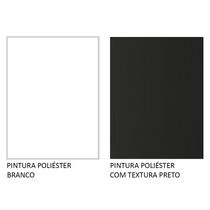 Balcão Gabinete De Pia 120 X 60 Cm 1 Porta 2 Gavetas Branco