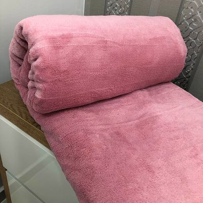 Cobertor Manta Aconchego Casal Ultrasoft Dupla Face - Rosa - 100% Poliéster