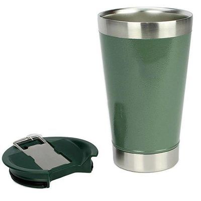 Copo Térmico Abridor 473Ml Dia Dos Namorados Verde Nº6