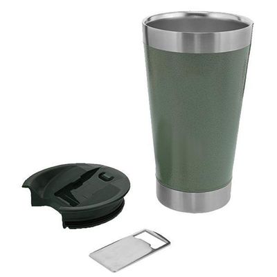 Copo Térmico Abridor 473Ml Dia Dos Namorados Verde Nº4