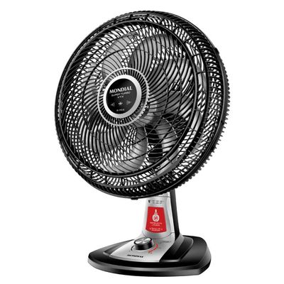 Ventilador de Mesa Mondial VTX-40-8P 40cm com Função Repelente Líquido - Preto Preto / 110
