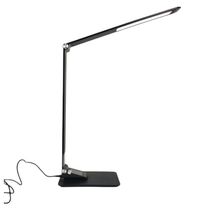 Luminaria Relogio Calendario Slim Touch Carrega Dobravel