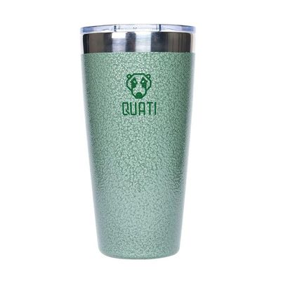 Copo Térmico Quati Com Tampa 473Ml Verde V2 - Cv2St473Ml