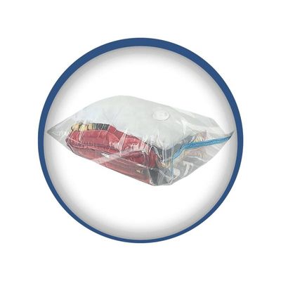 Kit 03 Saco Organizador a Vácuo Transparente G 70cmx100cm