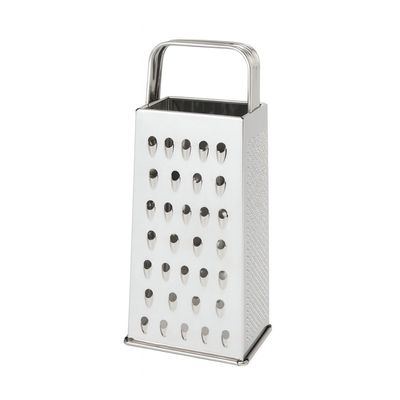 Ralador Quatro Faces em Aço Inox 21cm Com Alça para Segurar