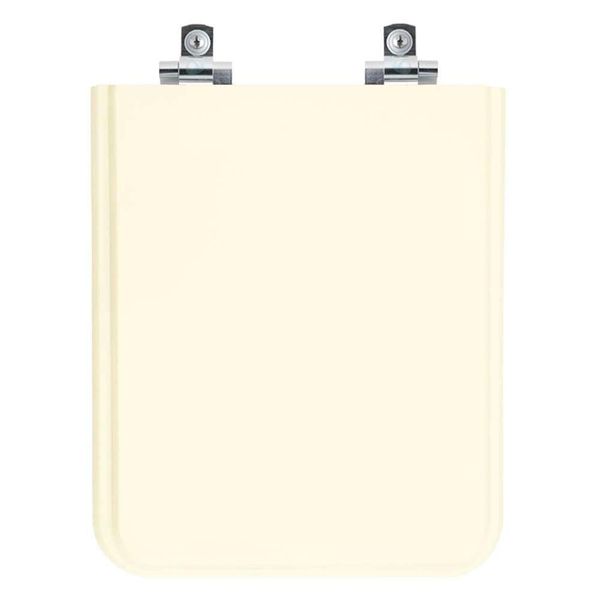 Assento Sanitário Soft Close Square Biscuit Para Vaso Incepa