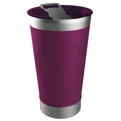 Copo Térmico Abridor 473Ml Dia Dos Namorados Roxo Nº3